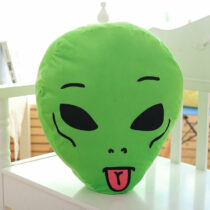 Green Alien Cushion