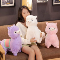Cute Saddle Alpaca Plush Toys