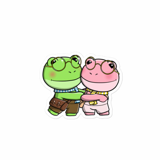 Froggie Love Sticker