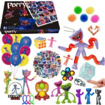 4 pacotes papoula playtime pop fidget brinquedos, huggy wuggies